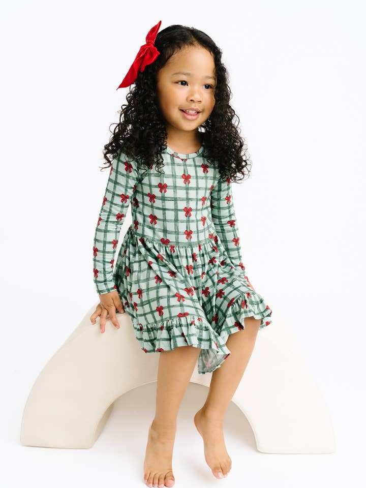 Little One Shop - Wholesale Dress - Kids - Gift Wrapped Bamboo Dress1