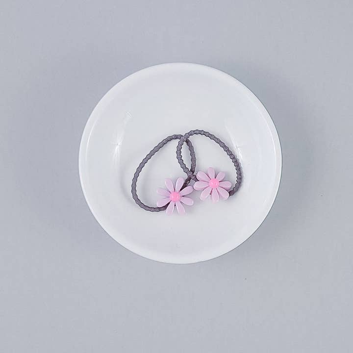 Love, Steffie Kay - Wholesale Hair Tie - 2 Pack Hair Ties | Daisies