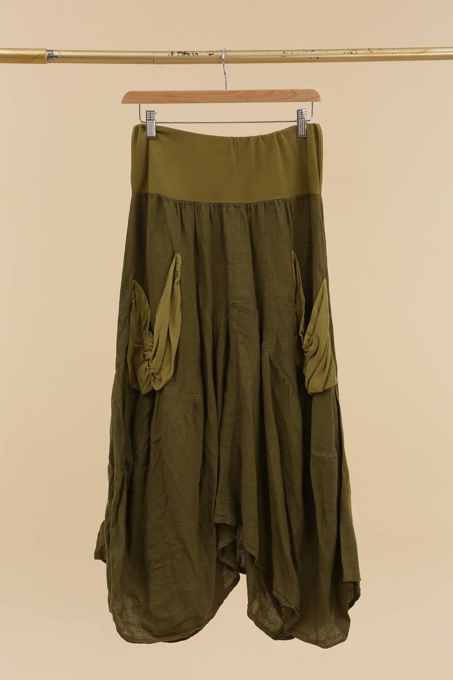 la maison des fibres naturelles – wholesale Kjol - Dam – Linnekjol i storlek One Size (US 12-16, UK 8-12, EU 40-44)10