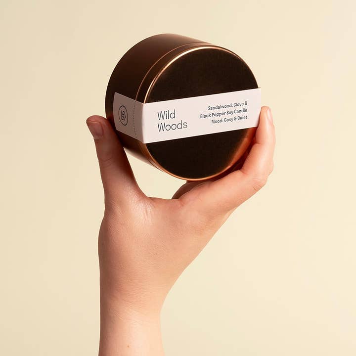 Sauna House - Wholesale Jar/Filled Candle - Wild Woods Soy Wax Candle3