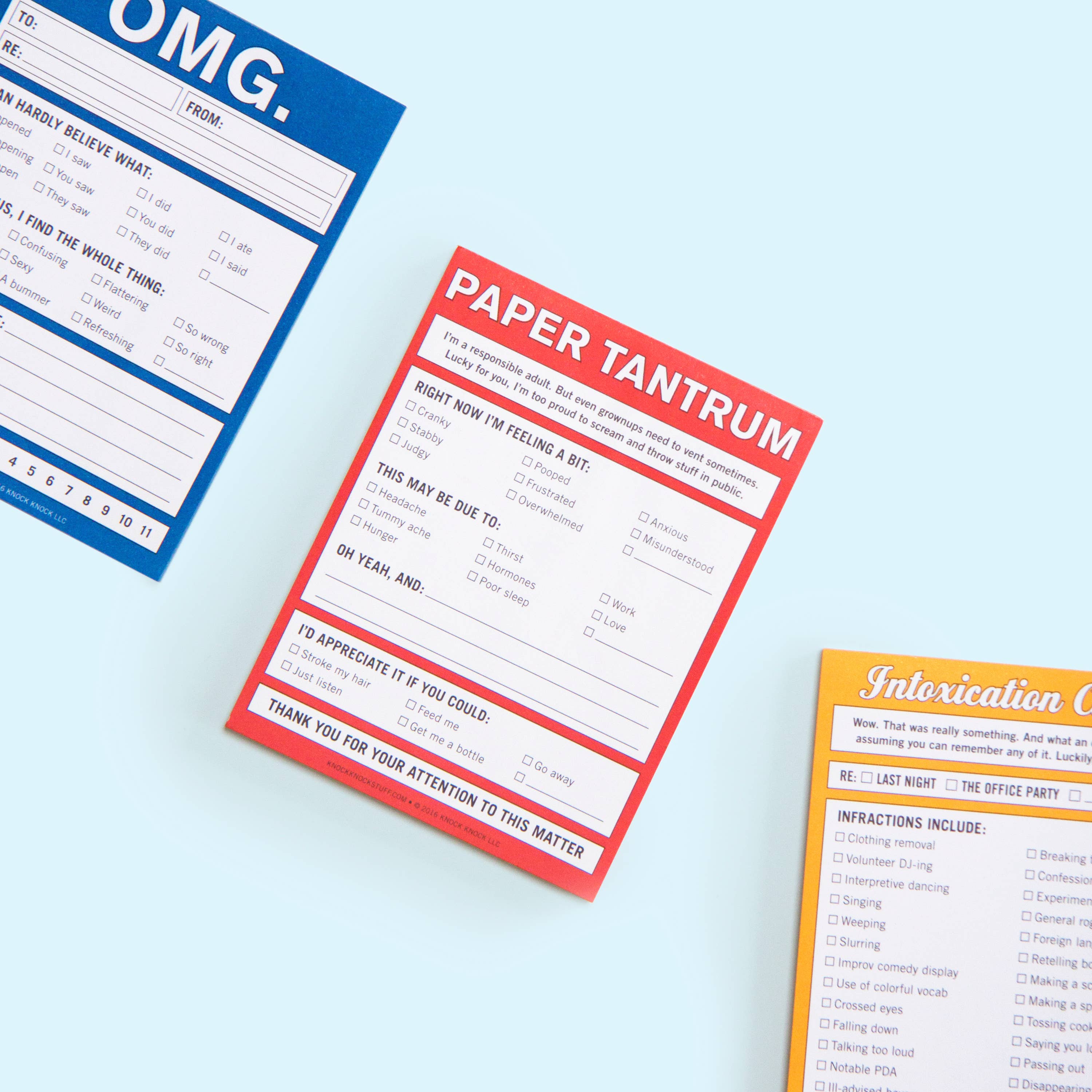 Abrams & Chronicle Books – wholesale Notepad – Knock Knock Paper Tantrum Nifty Notes (Notepad/Sticky Notes)4