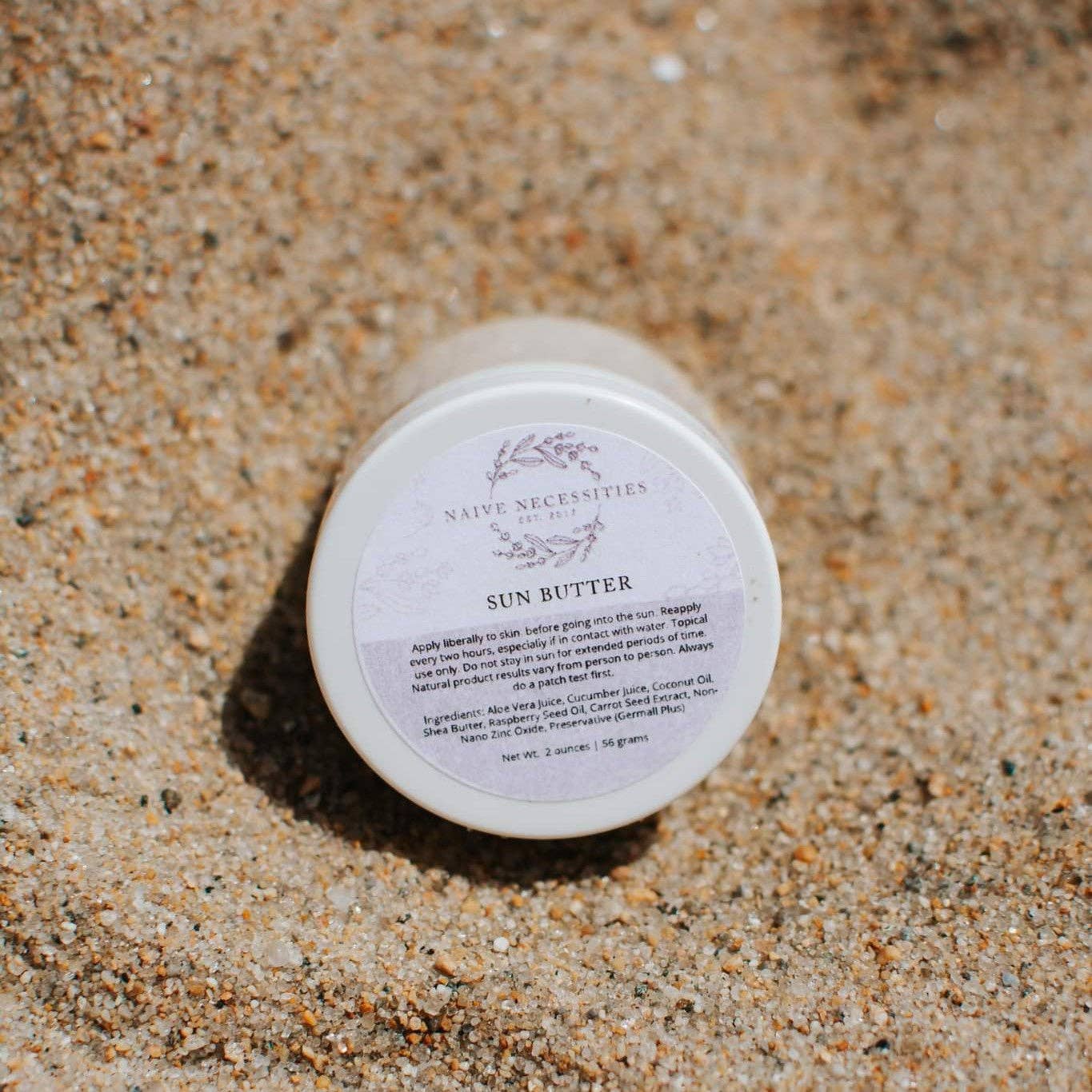 Naive Necessities - Wholesale Sunscreen - Sun Butter (SPF) - All Natural Sunscreen6