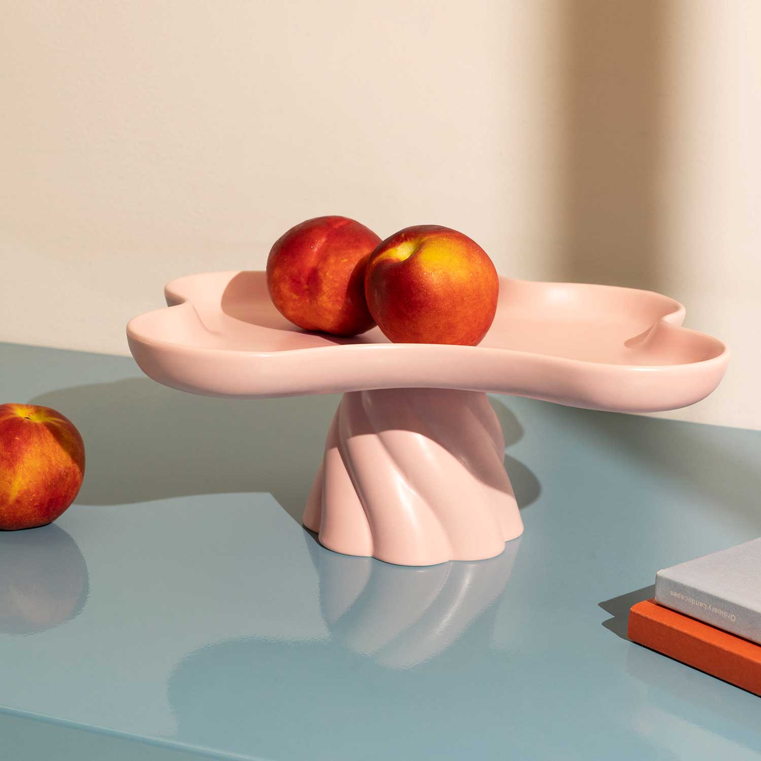 54 Celsius - Vendita all'ingrosso Vassoi decorativi - Vassoio Alto Templo OCTAEVO - Blu Scuro5