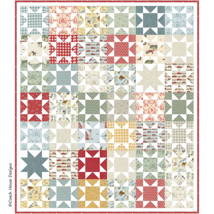 Coach House Designs - Wholesale Quilt - Picnic Quilt Pattern5