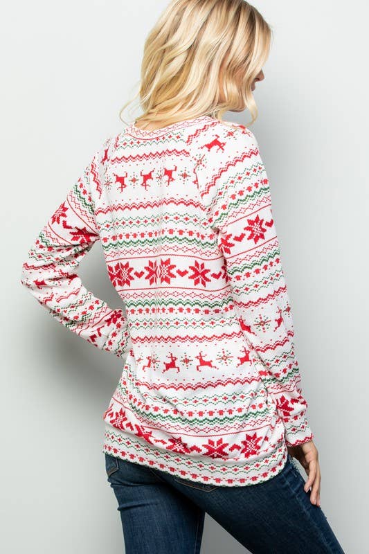 HEIMISH - Venta al por mayor Túnica - Mujer - IMPRESIÓN NAVIDEÑA ST1344-111