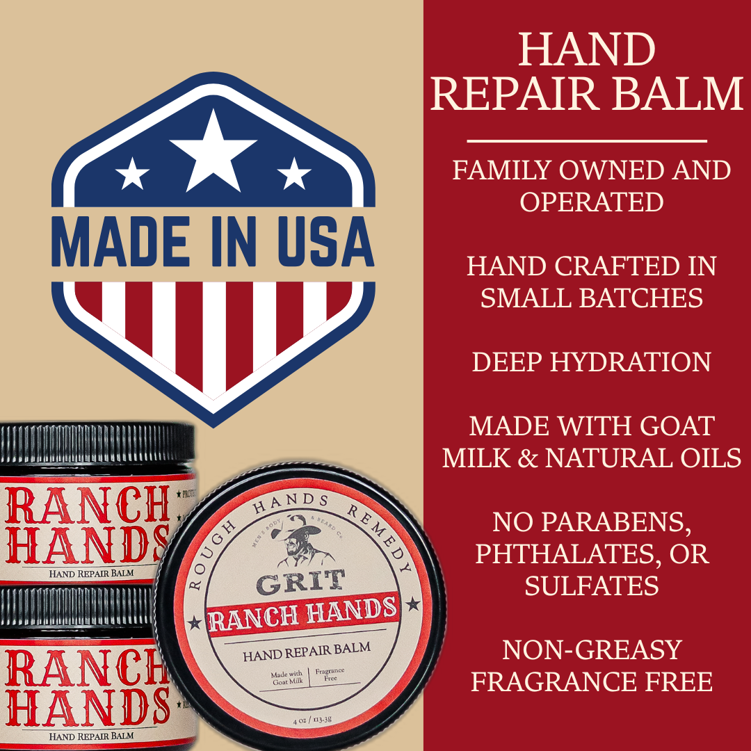 GRIT Soap Supply – Großhandel Handcreme/-lotion – Ranch Hands Handreparaturbalsam3