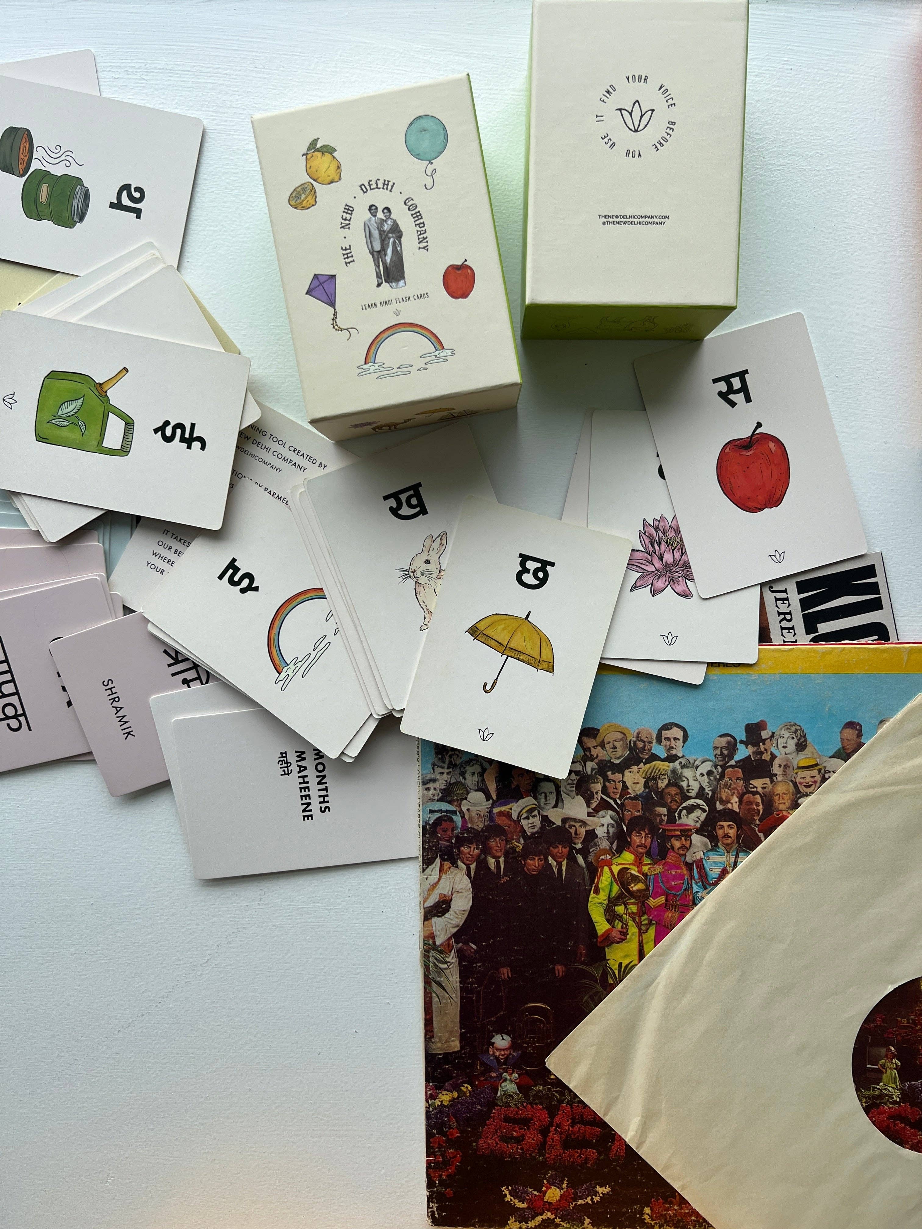 Hindi By Reena - Wholesale Learning Cards - Kids & Baby - Learn Hindi Flashcards (The New Delhi Company)3