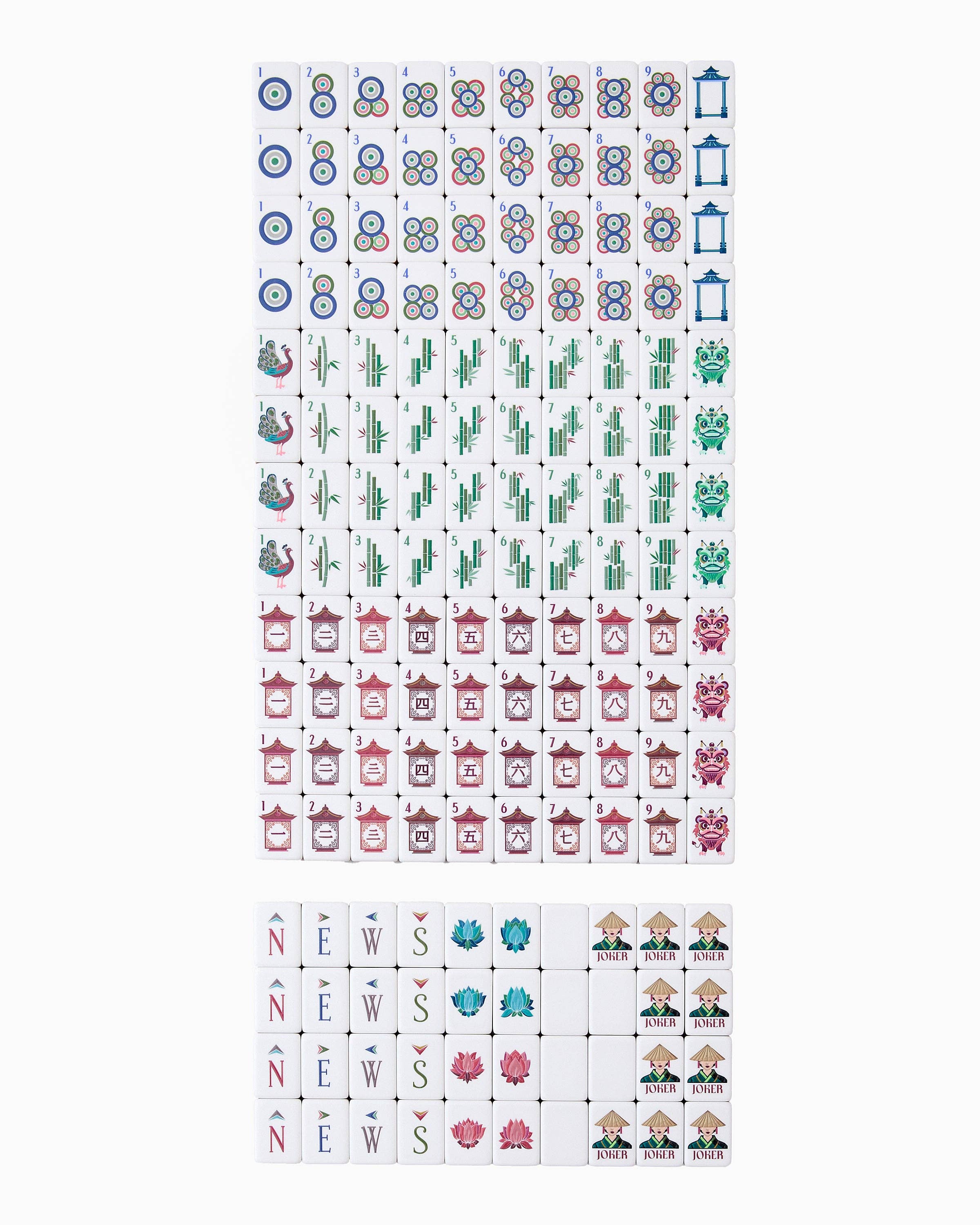 Oh My Mahjong - Wholesale Board Game - Drake Mahjong Tiles1