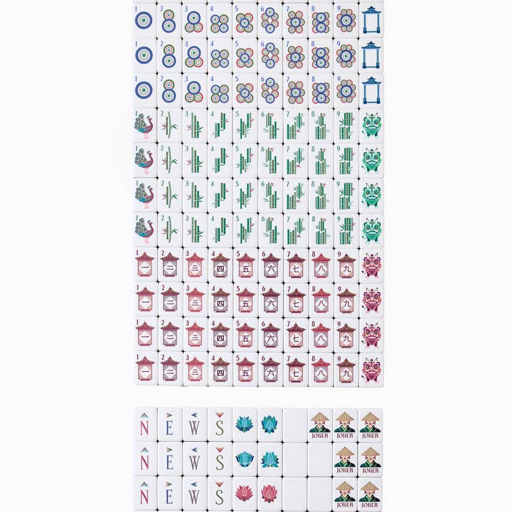 Oh My Mahjong - Wholesale Board Game - Drake Mahjong Tiles1