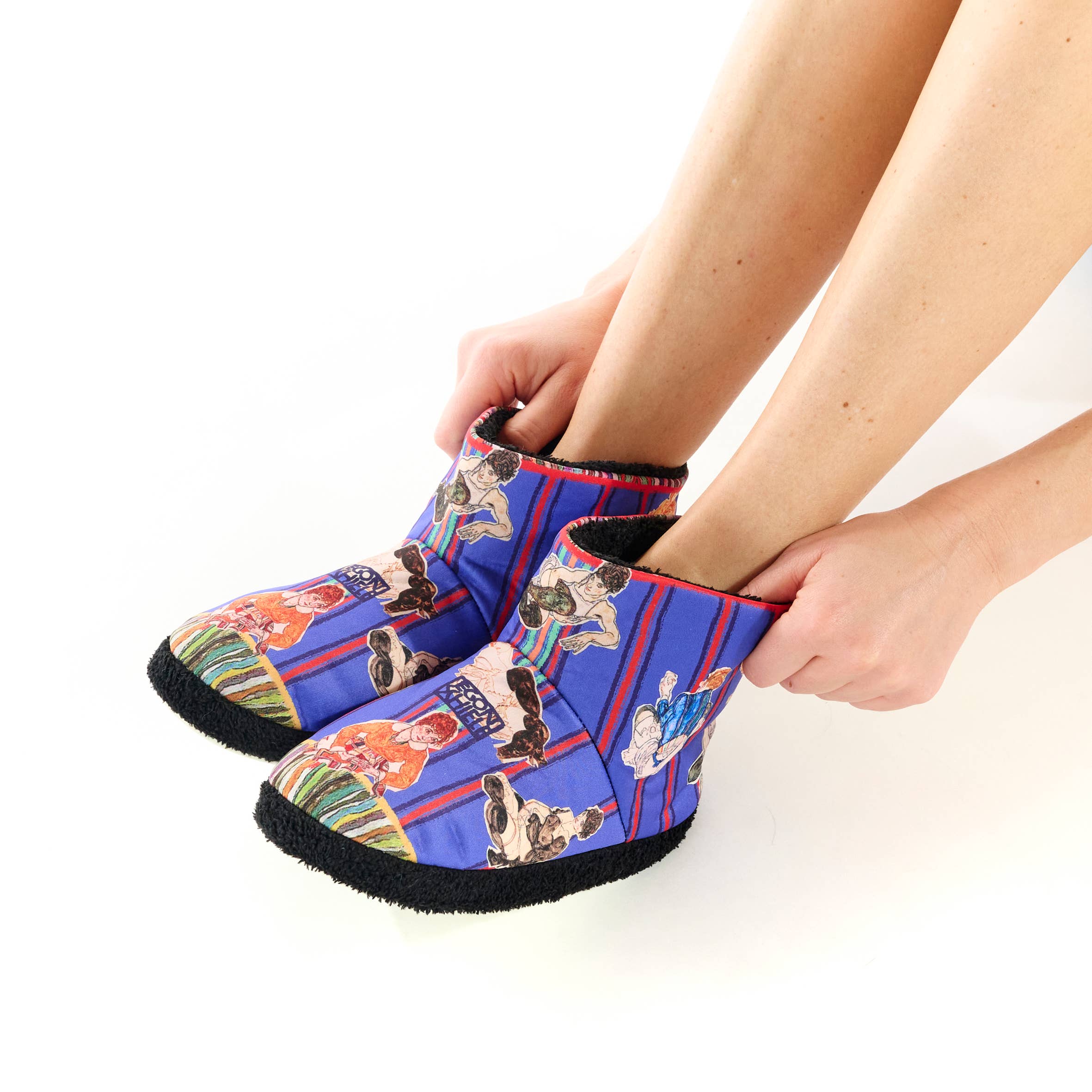 Ruban Rouge - Wholesale Slippers - Women's - Egon SCHIELE slipper0