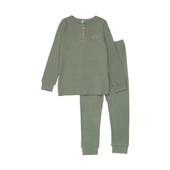 Henley PJ- Sage for wholesale by Pouf