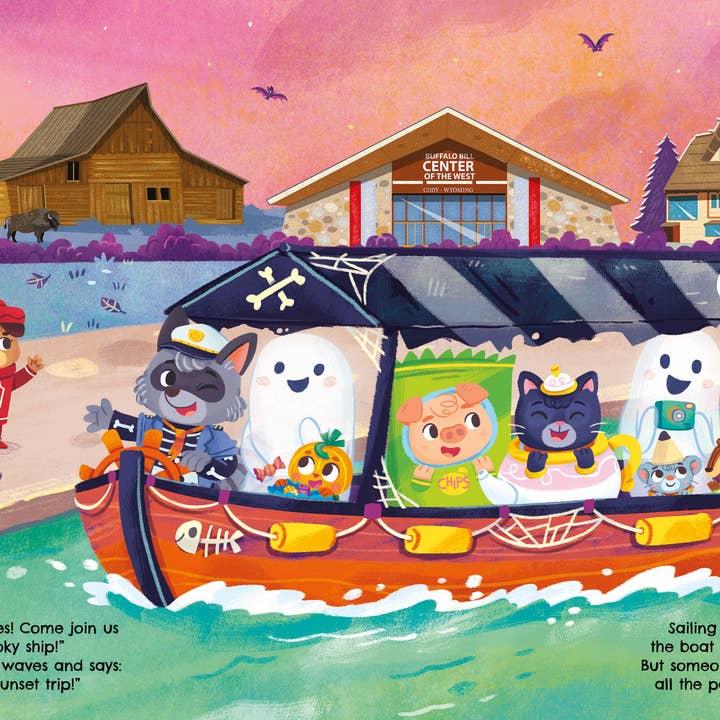 Sourcebooks - Wholesale Preschool Book (3-5) - Haunted Ghost Tour in Wyoming2