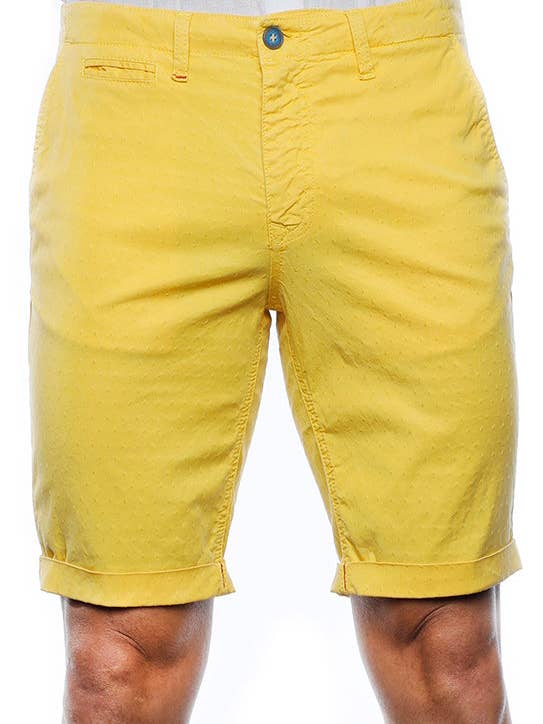 Yellow Shorts for wholesale by Luchiano Visconti