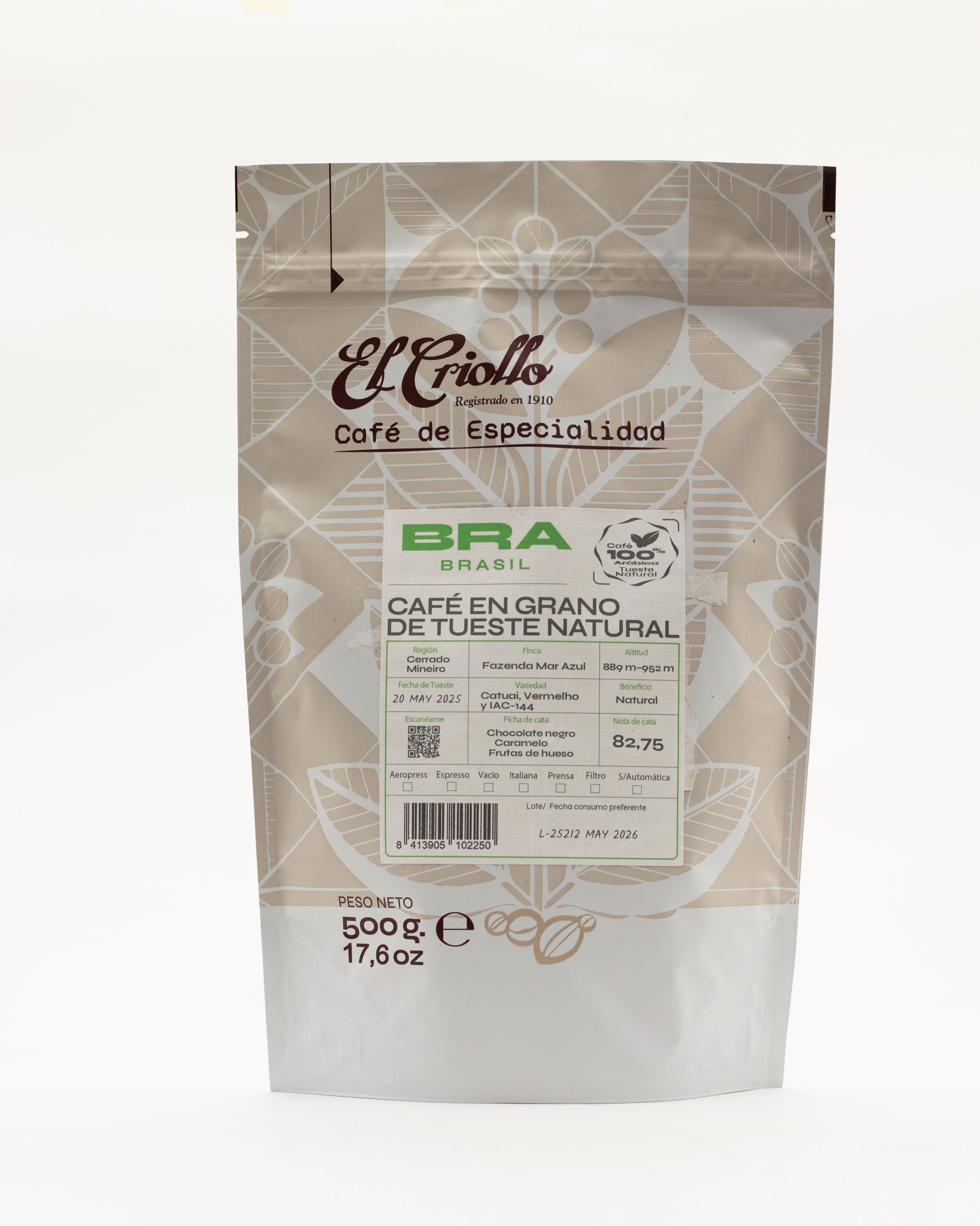 Cafés El Criollo - Wholesale Coffee Beans - Specialty Coffee 'Brazil Cerrado'1