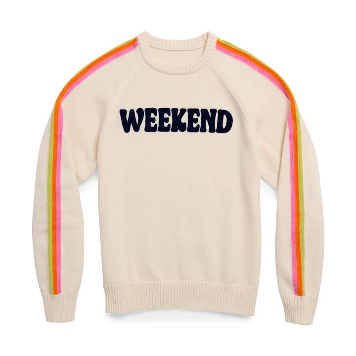 "WEEKEND" SWEATER for wholesale by Shiraleah