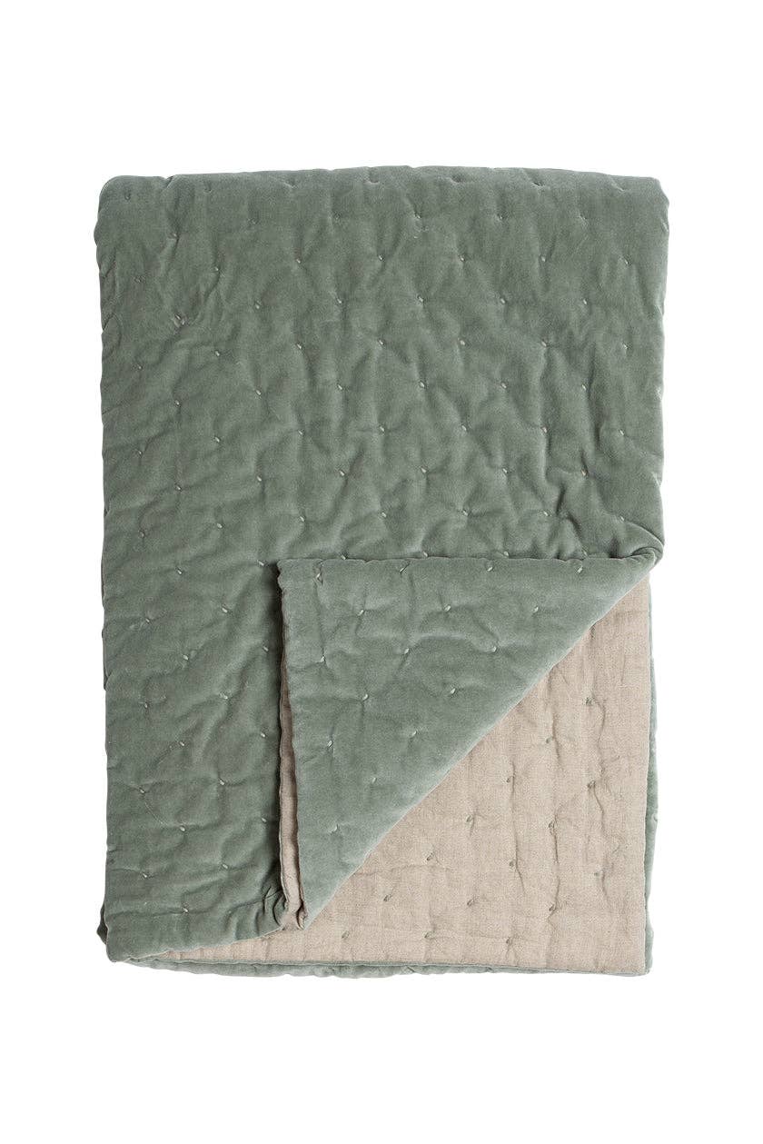 Niki Jones – wholesale Quilt – Velvet Linen Throw1