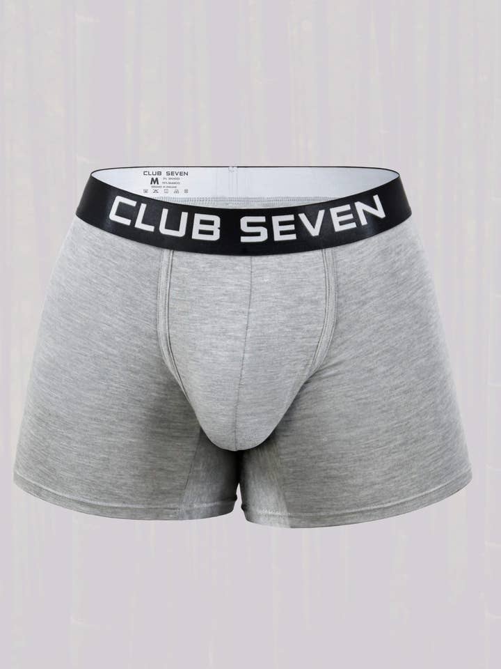 Bamboo Bulge Stone Boxers for wholesale by Club Seven Menswear