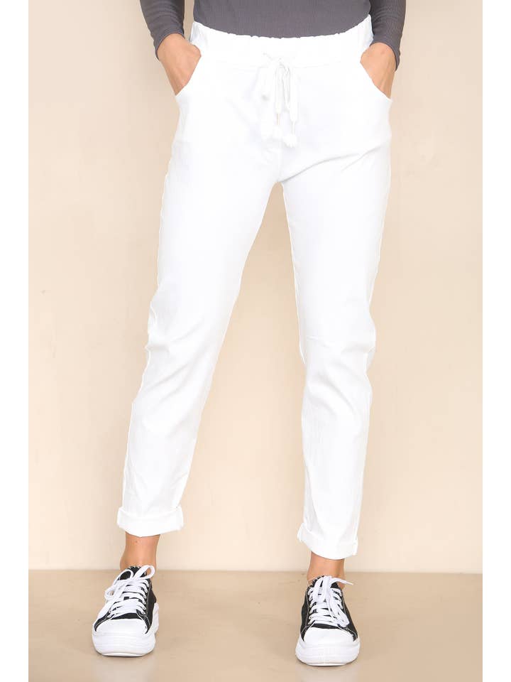 Kurt Muller - Wholesale Pants - Women's - Plain Bi-Stretch Magic Trousers
