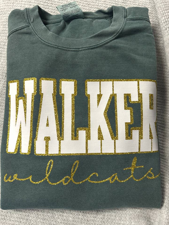 Personalized School Sweatshirts - Glitter Outline for wholesale by Sweet Southern Wholesale