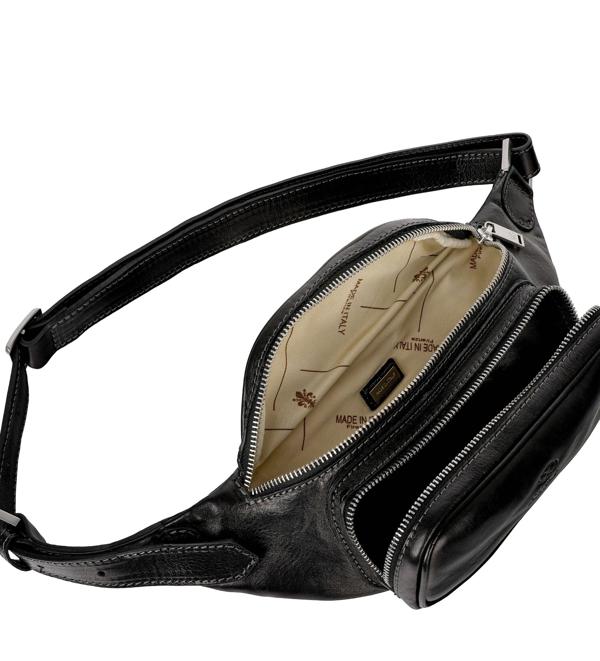 Time Resistance - Wholesale Belt Bag - Unisex - Leather Sling Bag Belly Bag - Independent People52