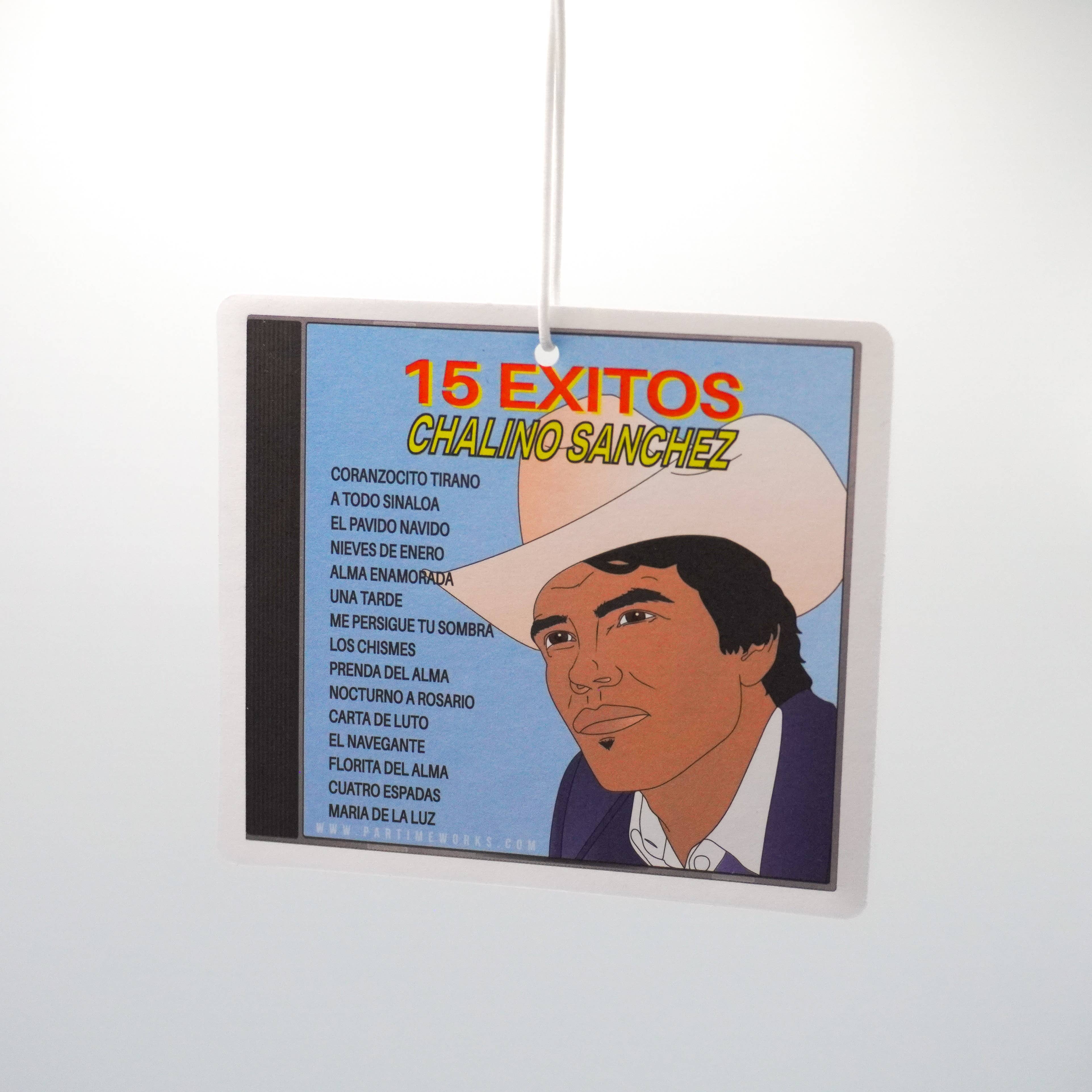 PARTIMEWORKS - Wholesale Air Freshener - Chalino Sanchez Éxitos (Ocean Scent) Air Freshener5