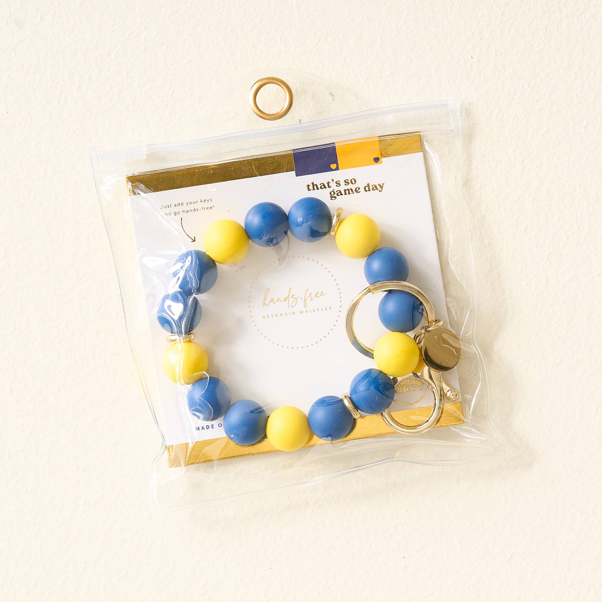 The Darling Effect - Wholesale Keychain Bracelet - Game Day Hands-Free Keychain Wristlet - 8 Colors Available!12