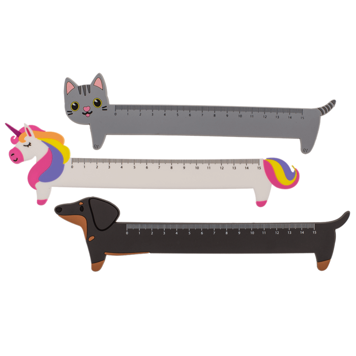 Out of the blue KG - Wholesale Ruler - Ruler, approx. 22,9 x 2,3 cm,1