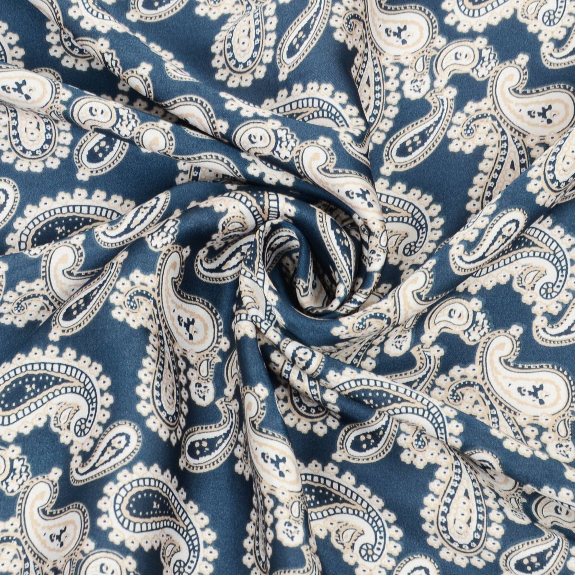 AK Brand - Wholesale Scarf - Women's - Satin Scarf Premium Cashew Print Square Print Neck Head Bag12