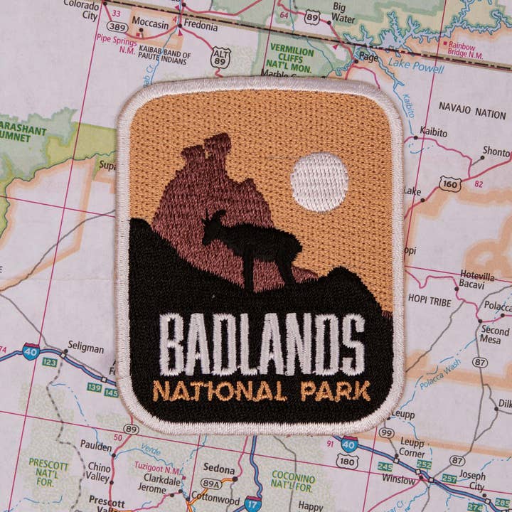 Badlands National Park Patch for wholesale by Vagabond Heart