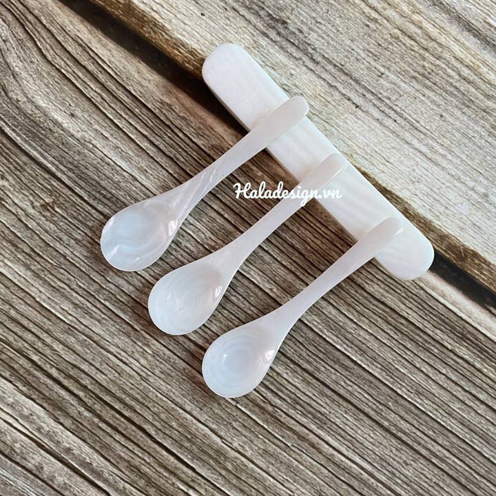 Hala Design - Vendita all'ingrosso Cucchiai (posate) - Cucchiaio da caviale in madreperla personalizzato