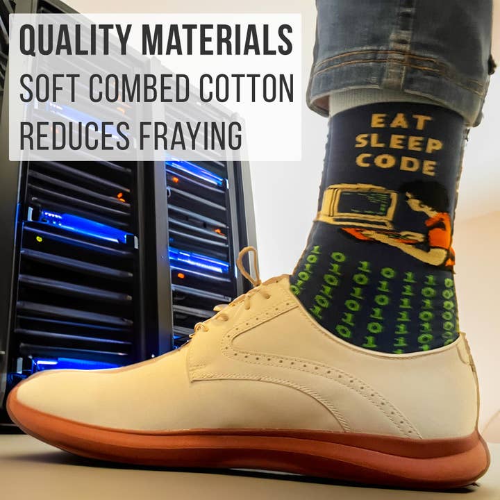 Imagery Socks - Wholesale Socks - Men's - Men's Coding Socks