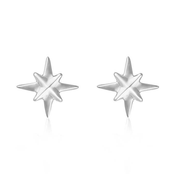Boucles d'oreilles étoile du Nord pour la vente par Linda Tahija Jewellery