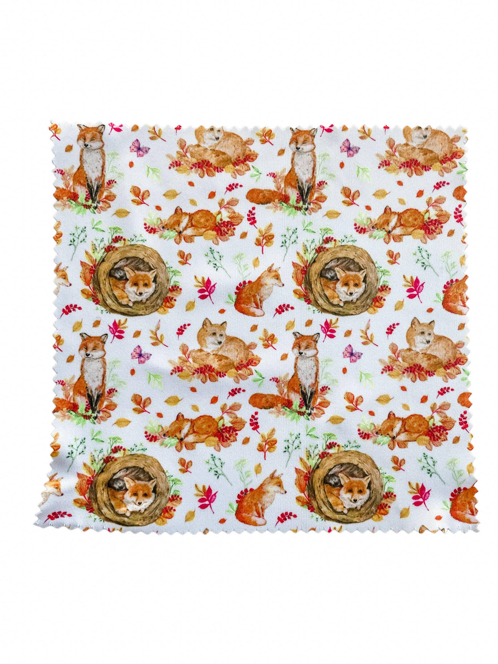 Dusty & Delilah Designs - Wholesale Lens Cleaner - Lens Cleaning Cloth-Fox2