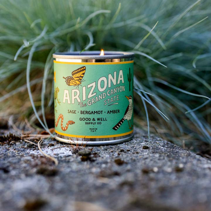 Good & Well Supply Co. – Vela em jarro/copo por atacado – Vela de Soja do Estado do Arizona2