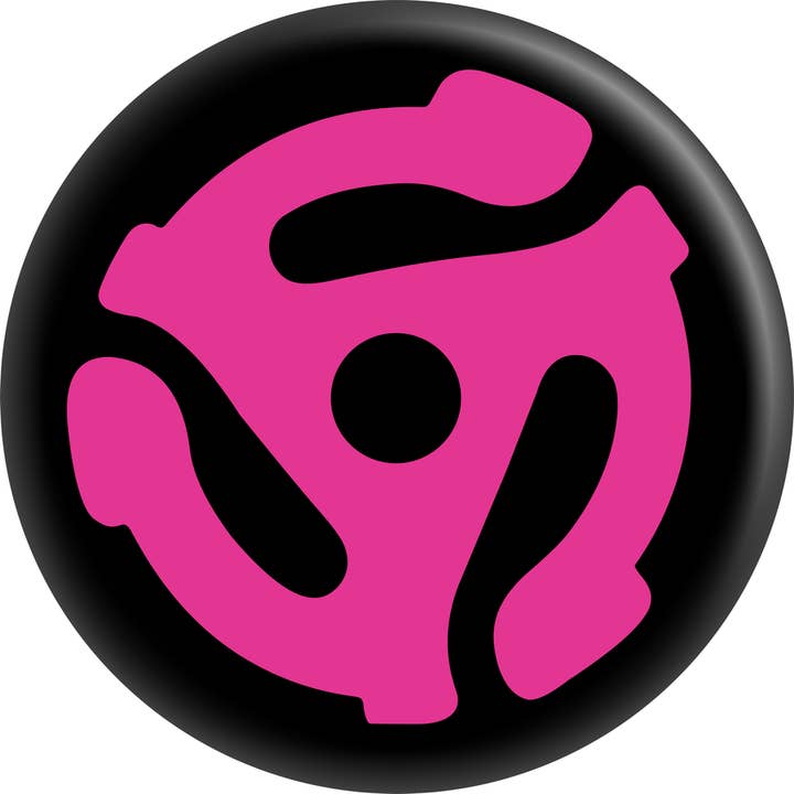 Square Deal Recordings & Supplies - Wholesale Magnet - Magnet - 45 RPM Record Adapter - 3 Color Options1