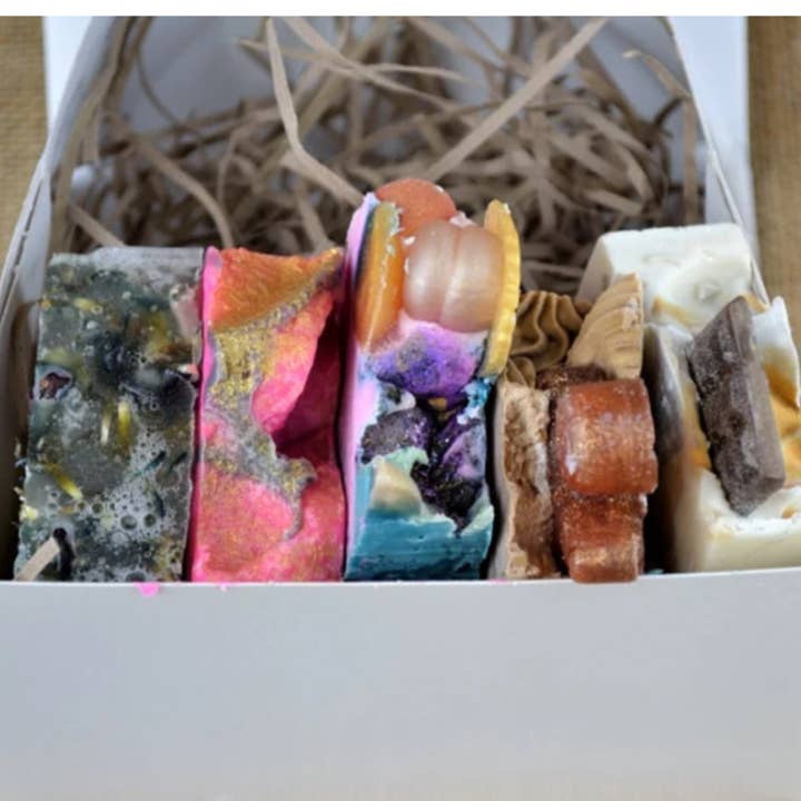 The Stuff I Love - Wholesale Bar Soap - Handmade Soap Gift Set - 5 Different Cold Process Soaps - Vegan Soap Gift2