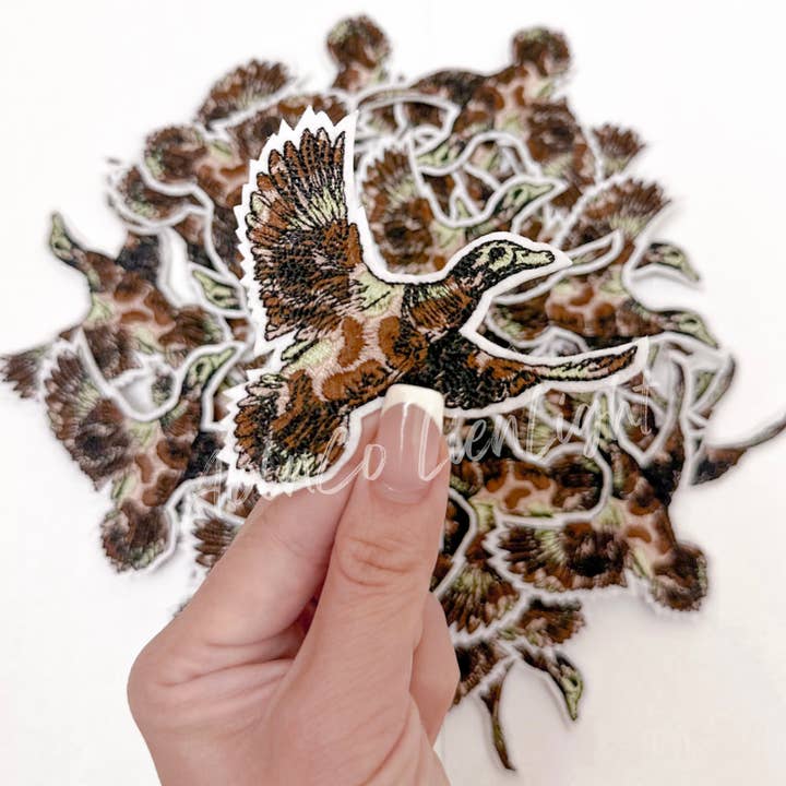 ABLNco - Wholesale Patch - trucker hat patches 3” mallard duck camo patch iron on