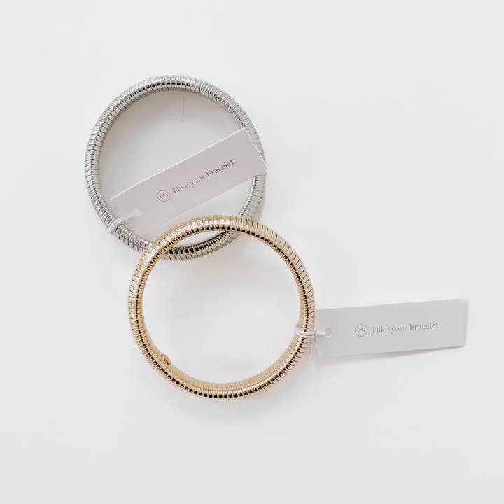 Pretty Simple - Wholesale Bangle Bracelet - Struck By Cupid Stretch Bangle Bracelet - WATERPROOF