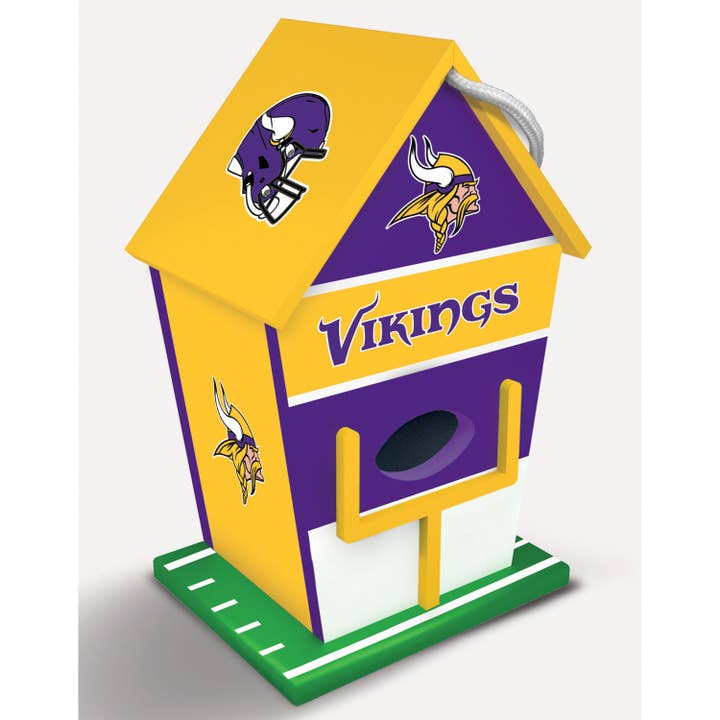 Minnesota Vikings Birdhouse for wholesale by Masterpieces Puzzles