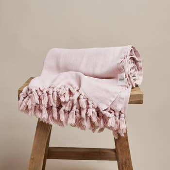 Square Zambak Beach Towel Terracotta Faire Com