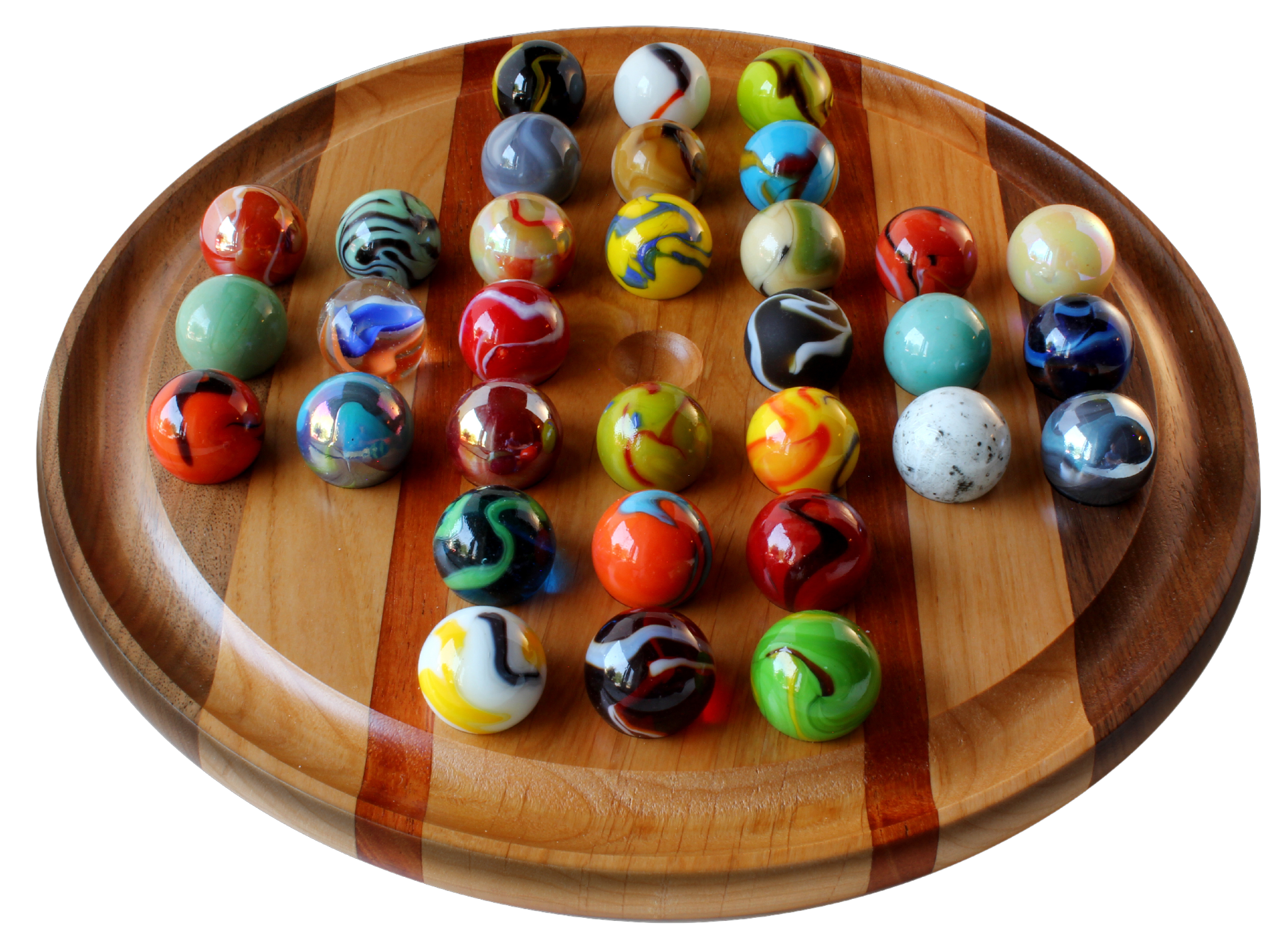 Marble Board Games - Wholesale Board Game - 11" Marble Solitaire2