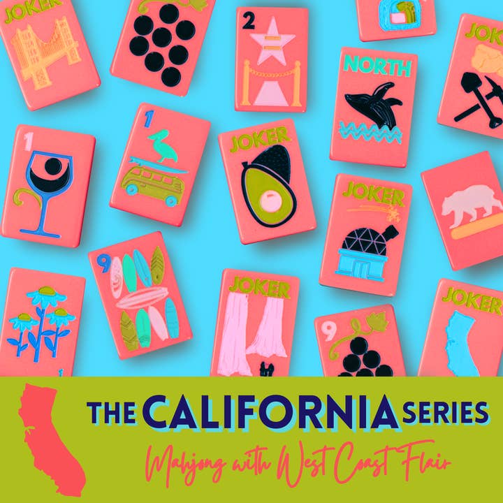 My Fair Mahjong - Wholesale Board Game - THE CALIFORNIA SERIES | Mahjong with West Coast Flair