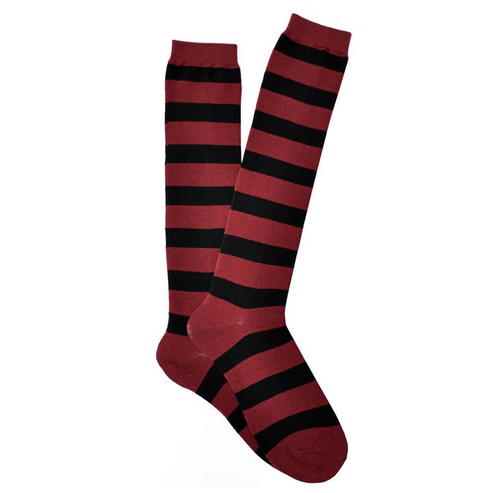 Sock House Co. Chaussettes hautes Rugby pour femme pour la vente par Everything Legwear