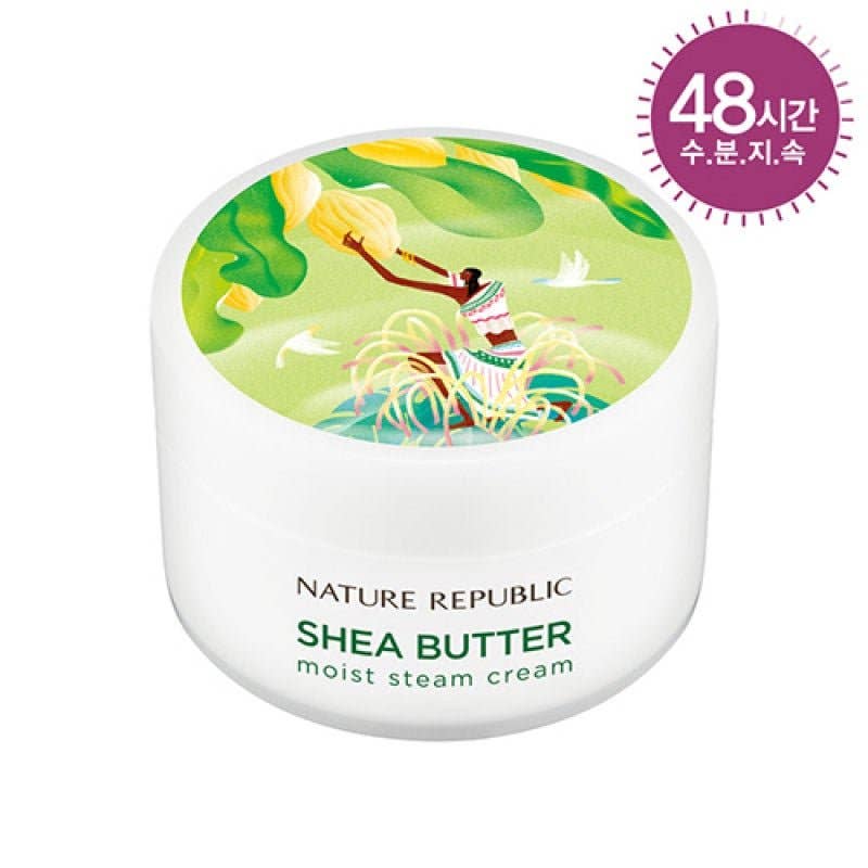 VIAI Beauty – wholesale Facial moisturiser – Nature Republic Shea Butter Steam Cream Moist (Normal, Dry Skin)3