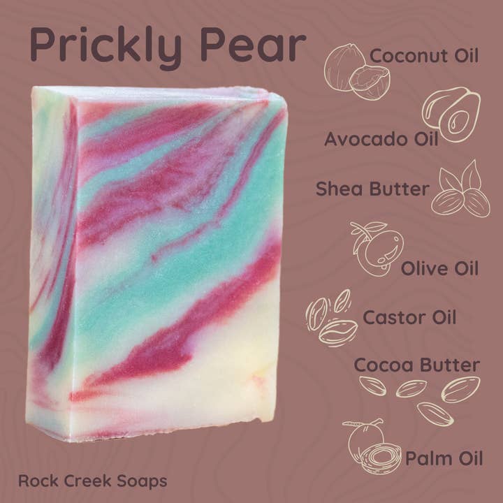 Rock Creek Soaps - Wholesale Bar Soap - Prickly Pear | Bar Soap