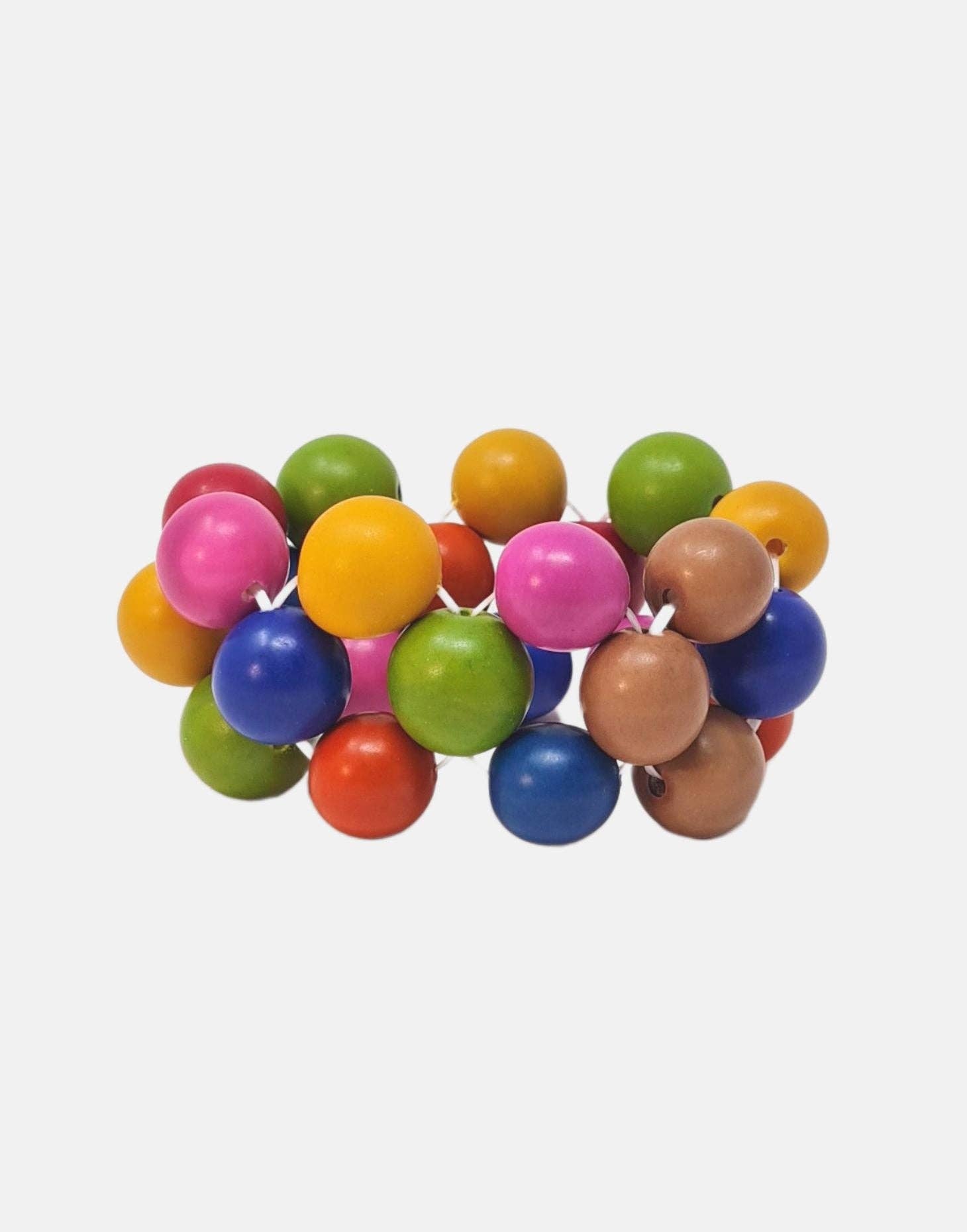 Pretty Pink Eco-Jewellery - Wholesale Armband met kralen - Tagua Chicle armband3