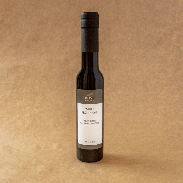 Olive Branch Oil & Spice - Wholesale Vinegar - Maple Bourbon Aged Dark Balsamic Vinegar2