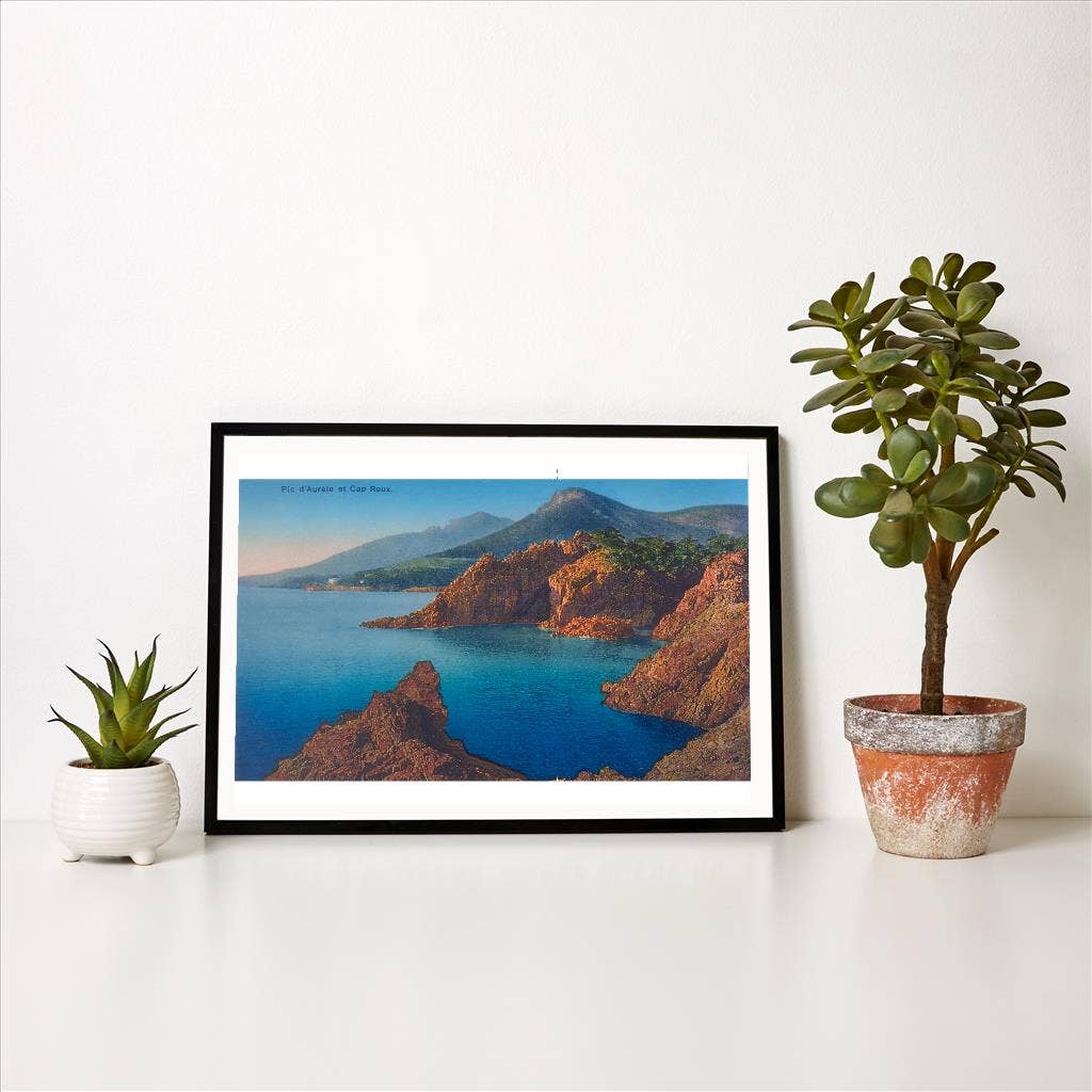 Found Image Press - Wholesale Art Print - Art Print FF-342 Cap Roux1