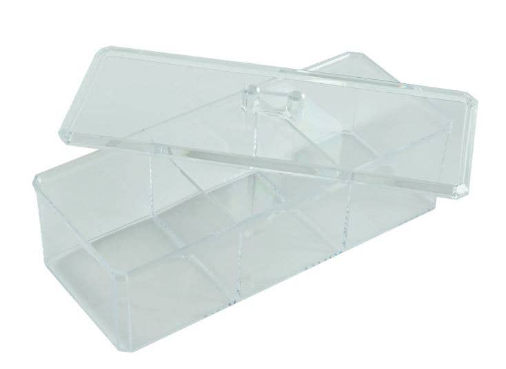 Merchandise Unlimited - Vente Trousses de maquillage/cosmétique - Organisateur cosmétique en acrylique Elle [9x4x3]1