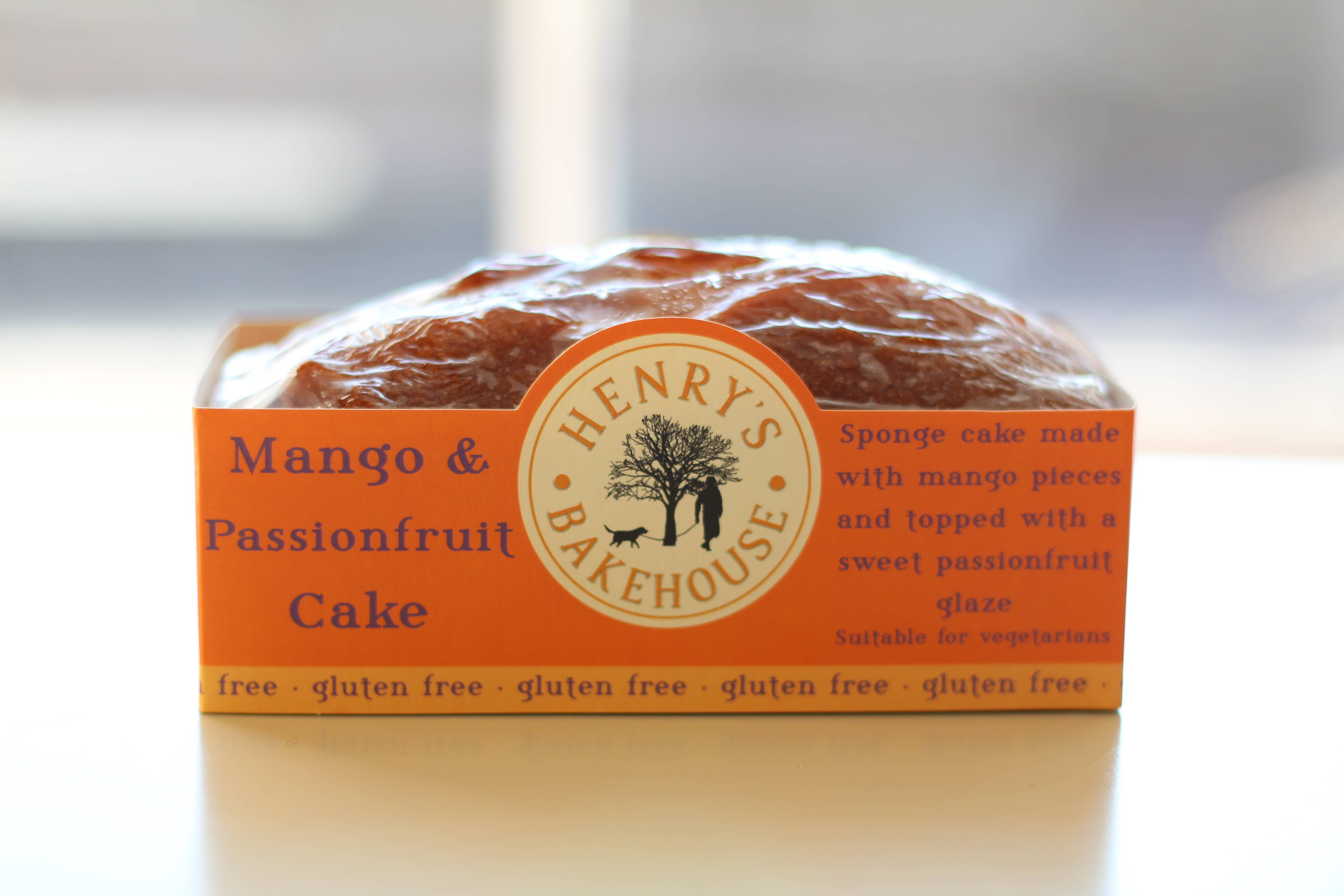 Henry's Bakehouse – wholesale Cake – Gluten Free Mango & Passionfruit Cake1
